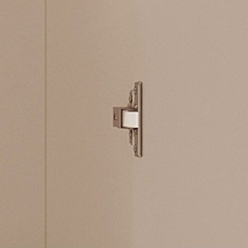 Stile contemporaneo bianco cabinet bidone soggiorno supporto buffet, 35,4 "h