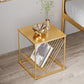1 Shelf Metal Nightstand Industrial Open Storage Night Table ,17.7" Tall Clearhalo 'Bedroom Furniture' 'furn' 'furn_night_stand' 'Furniture' 'night_stand' 'Nightstands' 1200x1200_be313e8e-9512-4515-9224-b12361f24301