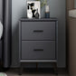 Modern Slate Top Night Table Bedroom 2 Drawers Night Stand with Legs Clearhalo 'Bedroom Furniture' 'furn' 'furn_night_stand' 'Furniture' 'night_stand' 'Nightstands' 1200x1200_be32c724-cd33-4f51-8df0-184d9b3f84ea