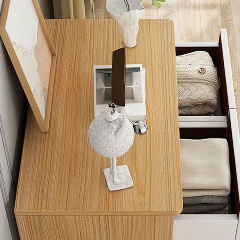 Cassetta della camera da letto in legno contemporaneo in legno con cassetto