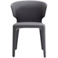 Glam Armless Dining Chairs Wingback Side Chair with Stainless Steel Legs Clearhalo 'Dining Chairs' 'Dining Tables & Seating' 'dining_chair' 'furn' 'furn_dining_chair' 'Furniture' 'furniture_dining_chair' 'Kitchen & Dining Furniture' 1200x1200_be33e236-10c8-4c09-9877-381201ce280b