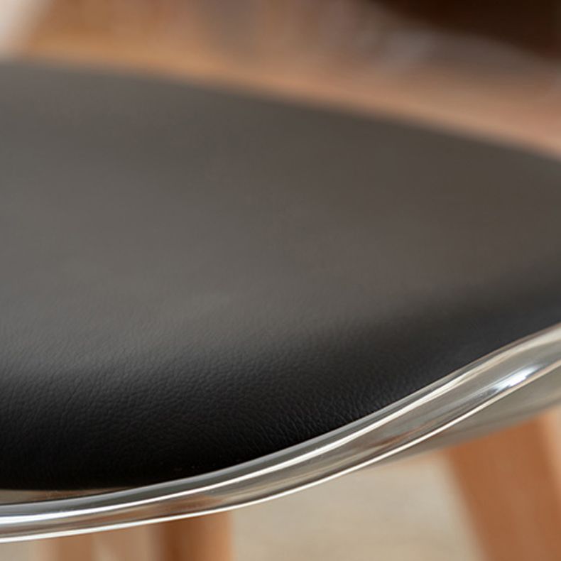 Scandinavian Wood Indoor-Outdoor Chair Solid Back Side Chair Clearhalo 'Dining Chairs' 'Dining Tables & Seating' 'dining_chair' 'Furniture' 'furniture_dining_chair' 'Kitchen & Dining Furniture' 1200x1200_be33eb99-d8b3-4f5c-8feb-f4815f5e410f