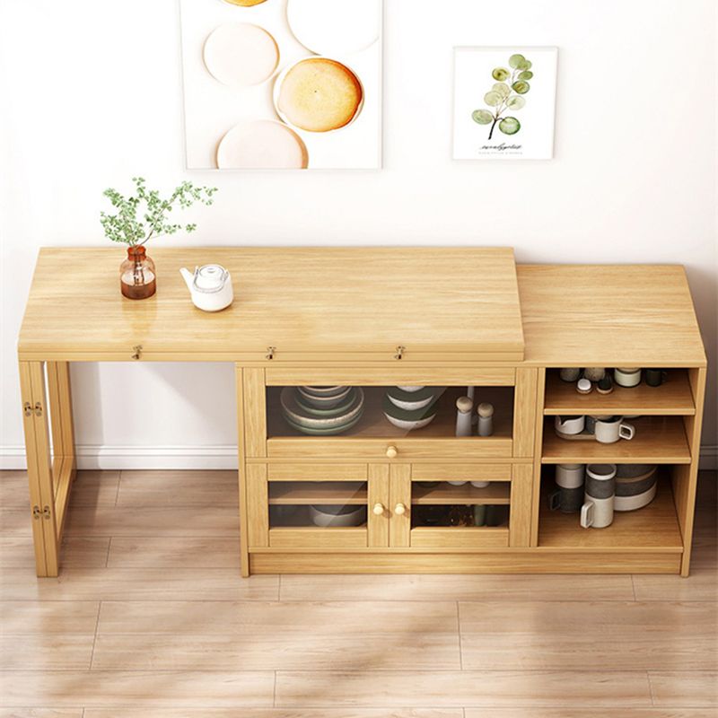 ナチュラル仕上げダイニングテーブルセット1/3ピースFaux Dinetteセットセット