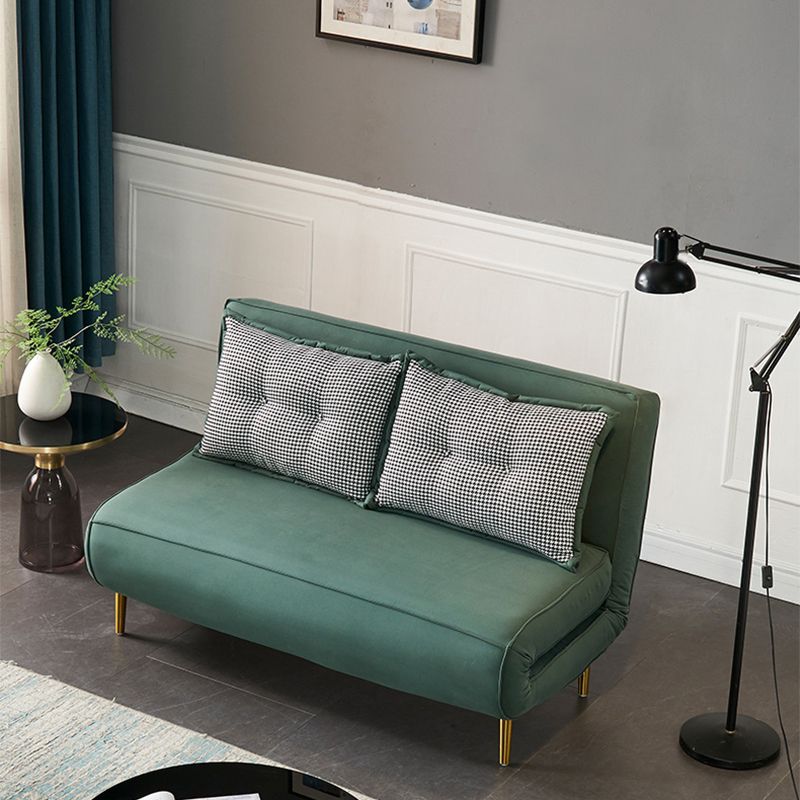 Divani convertibili in finta in pelle in finto 32,67 "divano pieghevole contemporaneo largo contemporanei