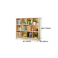 Natural Pine Wood Standard Bookshelf Modern Closed Back Bookcase for Classroom Clearhalo 'Bookcases' 'furn' 'furn_bookcases' 'Furniture' 'furniture_bookcases' 'Office Furniture' 1200x1200_be35052f-c2f0-4ee9-9d63-dc6deea351f1