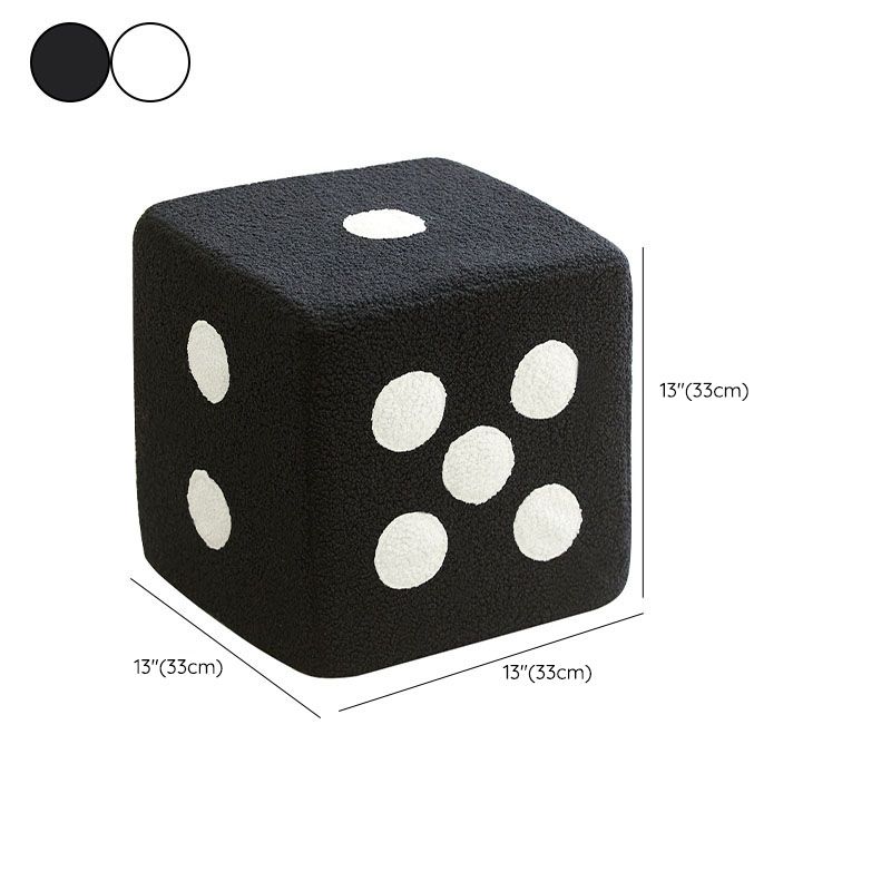 Moderner pouf osmanischer Samtpolstere, fade widerstandsfähige, farbige Würfel -Ottomane