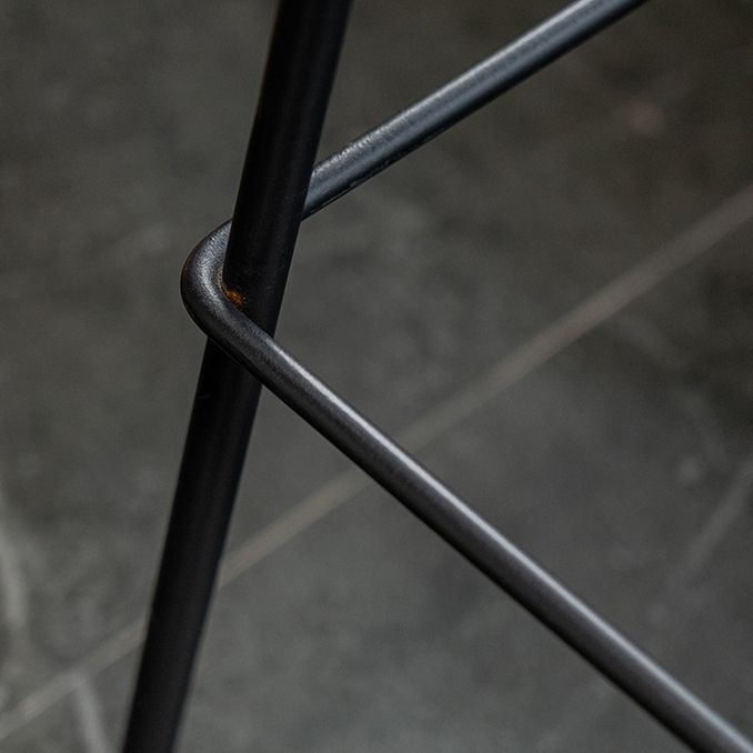 Indoor Leather Bar & Counter Stool Industrial Footrest Low Back Bucket Counter Chair Clearhalo 'Bar Furniture' 'Bar Stools' 'bar_stools' 'furn' 'furn_bar_stools' 'Furniture' 'Kitchen & Dining Furniture' 1200x1200_be39f52a-5d40-42bc-b53a-a6982a863384