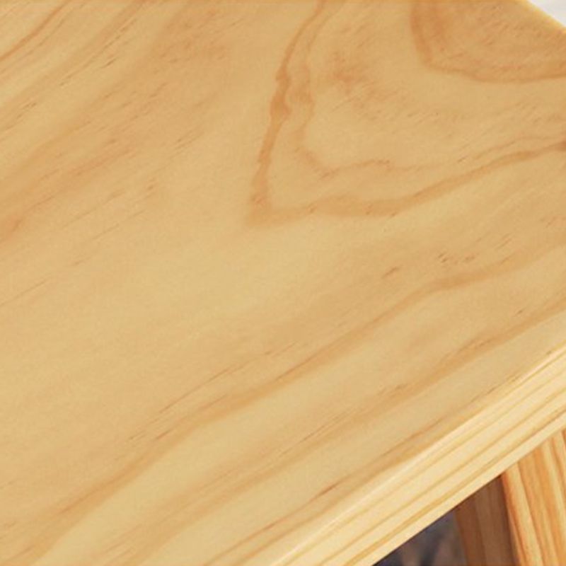 Modern Armless Backless Counter Stool Wood Cashier Bar Stool with Seat and Pedal Clearhalo 'Bar Furniture' 'Bar Stools' 'bar_stools' 'furn' 'furn_bar_stools' 'Furniture' 'Kitchen & Dining Furniture' 1200x1200_be3a2cc5-0a36-43dc-9a62-869d4736b96e