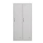 Contemporary Hinged Wardrobe Cabinet Steel Wardrobe Closet for Home