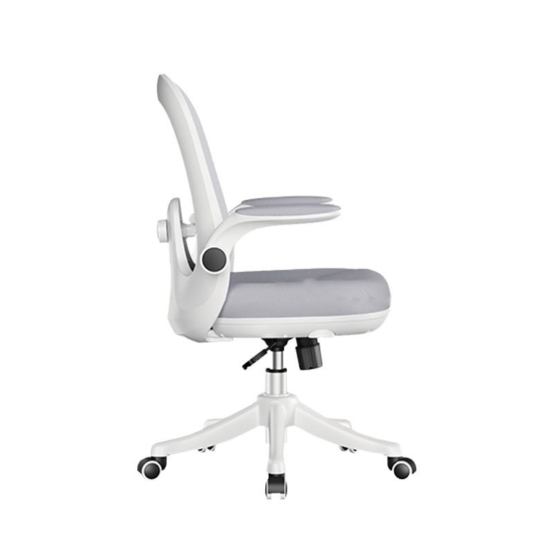 Chaise pivotante moderne chaise de back office en mailles réglables avec roues