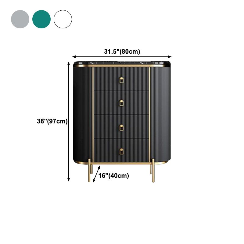 Wood Dining Room Sideboard Cabinet Glam Buffet Server Cabinet with Drawers Clearhalo 'buffet_sideboard' 'Buffets & Sideboards' 'Furniture' 'furniture_buffet_sideboard' 'Kitchen & Dining Furniture' 1200x1200_be41b8bf-8b88-4463-95f5-9aec24c3f403