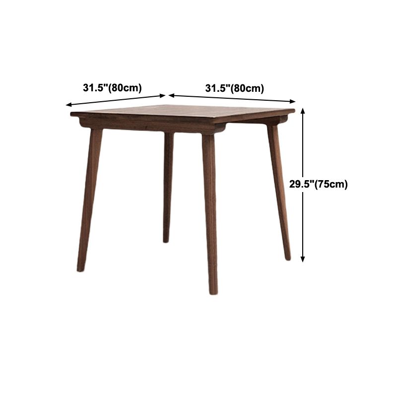 Square Pinewood Solid Wood Dining Table Industrial 4 Legs Table for Dining Room Clearhalo ' dining_table' 'Dining Tables & Seating' 'Dining Tables' 'furn' 'furn_dining_table' 'Furniture' 'furniture_dining_table' 'Kitchen & Dining Furniture' 'kitchen&dining_furn' 'kitchen' 'kitchen_dining_table' 1200x1200_be45783f-2f25-4f3b-a3d4-e97f38c076e0