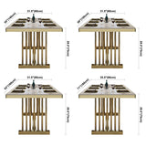 Glam Standard Kitchen Dining Table White Sintered Stone Dining Table with Trestle Base Clearhalo ' dining_table' 'Dining Tables & Seating' 'Dining Tables' 'furn' 'furn_dining_table' 'Furniture' 'furniture_dining_table' 'Kitchen & Dining Furniture' 'kitchen&dining_furn' 'kitchen' 'kitchen_dining_table' 1200x1200_be459963-b8b8-477c-9bf1-2add50fd1072