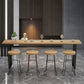 Modern Bar-height Table Solid Wood Top Bar Table for Patio Use Clearhalo 'Bar Furniture' 'Bar Tables' 'bar_tables' 'furn' 'furn_bar_tables' 'Furniture' 'Kitchen & Dining Furniture' 1200x1200_be48d7bd-833d-4eef-9893-768f627b68e5