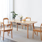Storage Oak Wood Dining Table in Nature Rectangle Kitchen Table with 4 Legs Clearhalo ' dining_table' 'Dining Tables & Seating' 'Dining Tables' 'furn' 'furn_dining_table' 'Furniture' 'furniture_dining_table' 'Kitchen & Dining Furniture' 'kitchen&dining_furn' 'kitchen' 'kitchen_dining_table' 1200x1200_be4ba500-d4ed-4105-9b40-165bd59c0f19