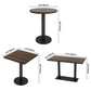 Industrial Dining Table Solid Wood Table with Black Base for Home Kitchen Dinner Clearhalo ' dining_table' 'Dining Tables & Seating' 'Dining Tables' 'furn' 'furn_dining_table' 'Furniture' 'furniture_dining_table' 'Kitchen & Dining Furniture' 'kitchen&dining_furn' 'kitchen' 'kitchen_dining_table' 1200x1200_be4c1383-9b60-4661-81a1-a9dd06ed45c5