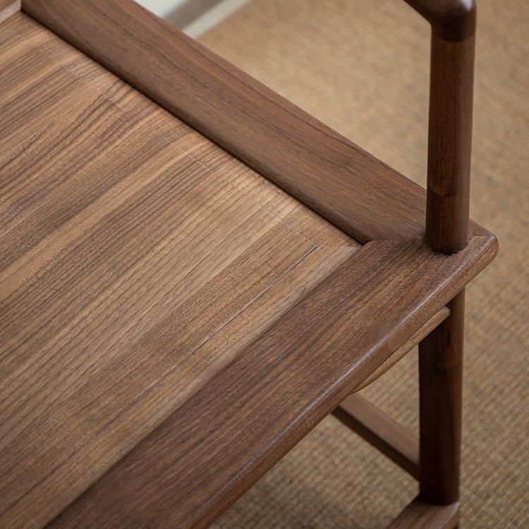 Traditional Style Dining Chair Slat Back Solid Wood Arm Chair for Home Clearhalo 'Dining Chairs' 'Dining Tables & Seating' 'dining_chair' 'furn' 'furn_dining_chair' 'Furniture' 'Kitchen & Dining Furniture' 1200x1200_be4d301f-35f8-45cd-803d-f23fee9da9ea