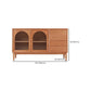 Bouchets modernes armoires buffet tiroirs et portes du buffet en bois massif en pin