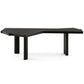 Parsons Wooden Writing Desk Black 28.7 "Distano da ufficio alto