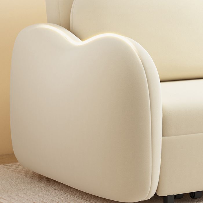 32 "divano scandinavo largo cuscino bianco futon incluso divano dormiente