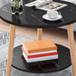 Contemporary Wooden Single Coffee Table 3 Legs Round Cocktail Table Clearhalo 'Coffee & Accent Tables' 'Coffee Tables' 'coffee_tables' 'furn' 'furn_coffee_tables' 'Furniture' 'Living Room Furniture' 1200x1200_be5ca6bb-e598-4efb-b91d-a76d94f826e8