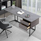 Modern Stone Top Office Desk Rectangle Task Desk with 2 Drawers for Home Clearhalo 'furn' 'furn_office_desk' 'Furniture' 'Office Desks' 'Office Furniture' 'office_desk' 1200x1200_be5fd56d-79f6-48e5-a3ce-75538ad07d7f