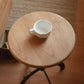 Industrial Solid Wood Round Sofa Side Accent Table with Metal Base Clearhalo 'Coffee & Accent Tables' 'End & Side Tables' 'end_side_tables' 'furn' 'furn_end_side_tables' 'Furniture' 'Living Room Furniture' 1200x1200_be61fa07-f1e7-41a6-afc7-598b5ae473a1