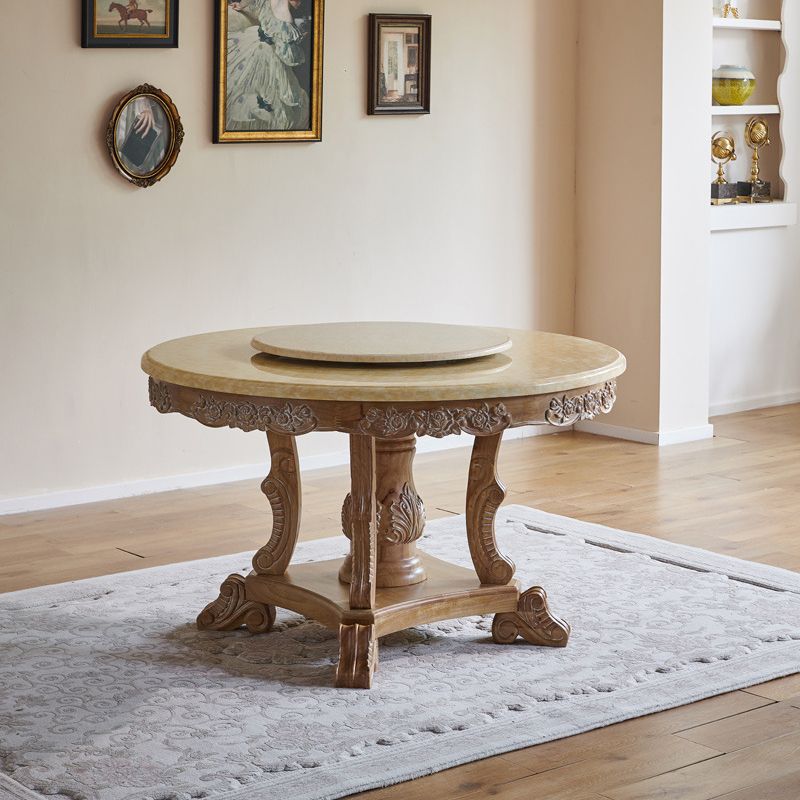 Victoria Round Table Set 1/2/5 Pieces Dining Set for Home Use Clearhalo 'Dining Room Sets' 'Dining Tables & Seating' 'dining_room_set' 'furn' 'furn_dining_room_set' 'Furniture' 'Kitchen & Dining Furniture' 1200x1200_be63d384-b2ae-4226-856c-9934b49bcfd6