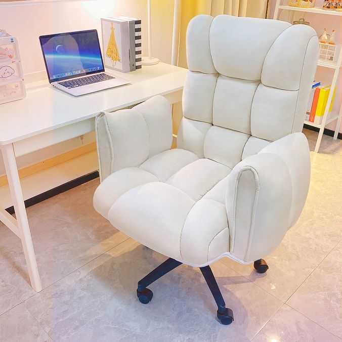 Armless Modern Desk Chair No Distressing Ergonomic Office Chair Clearhalo 'furn' 'furn_office_chair' 'Furniture' 'Office Chairs' 'Office Furniture' 'office_chair' 1200x1200_be656904-0e89-423b-93e3-230fac1f6ed0