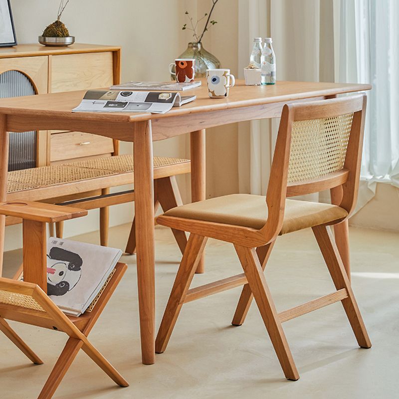 Traditional Style Dining Chairs Kitchen Armless Side Chairs with Wooden Legs Clearhalo ' kitchen&dining_furn' 'Dining Chairs' 'Dining Tables & Seating' 'dining_chair' 'furn' 'furn_dining_chair' 'Furniture' 'furniture_dining_chair' 'Kitchen & Dining Furniture' 'kitchen' 1200x1200_be65c22f-1c7a-4451-b430-a7e6e8bddce4