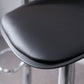 Sgabelli da bar senza braccia con bancone del soggiorno con gambe metalliche