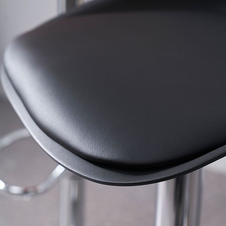 Sgabelli da bar senza braccia con bancone del soggiorno con gambe metalliche