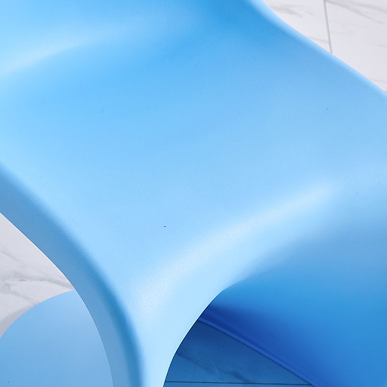 Scandinavian Style Plastic Dining Armless Chairs Solid Back Armless Dining Chair Clearhalo ' kitchen&dining_furn' 'Dining Chairs' 'Dining Tables & Seating' 'dining_chair' 'Furniture' 'furniture_dining_chair' 'Kitchen & Dining Furniture' 'kitchen' 1200x1200_be6757e9-ae94-4f91-9af6-ea0e8cabe4dd