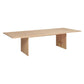 Solid Wood Brown Dining Table Simplicity Double Pedestal Table for Dining Room Clearhalo ' dining_table' 'Dining Tables & Seating' 'Dining Tables' 'furn' 'furn_dining_table' 'Furniture' 'furniture_dining_table' 'Kitchen & Dining Furniture' 'kitchen&dining_furn' 'kitchen' 'kitchen_dining_table' 1200x1200_be685128-70f4-44c8-9e9f-e6003afa1f66