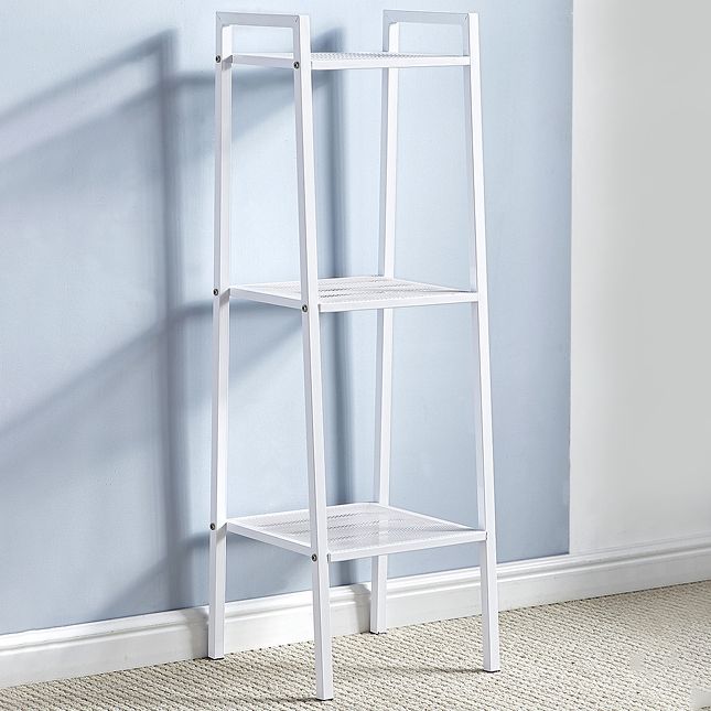 モダンなスタイルの本棚はしごオープンバックメタル本棚家のための