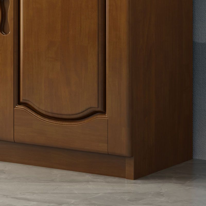 Modernismus Holz Sideboard Tabelle 4 Schubladen Sideboard mit 1/2/3 Türen für Esszimmer