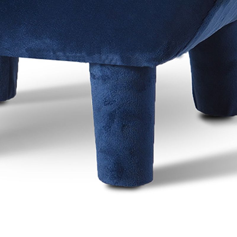 Modern Stain Resistant Standard Oval Dark Blue Velvet Indoor Pouf Clearhalo 'furn' 'furn_ottomans_poufs' 'Furniture' 'Living Room Furniture' 'Ottomans & Poufs' 'ottomans_poufs' 1200x1200_be6a3c01-55c8-4f43-85c8-f594a988c780