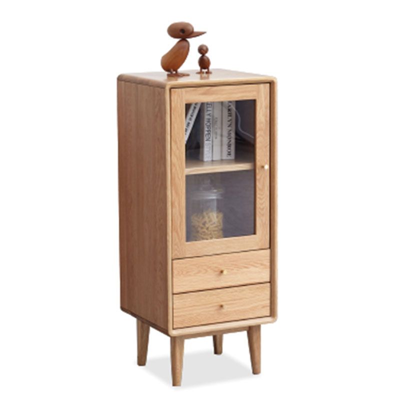 Comportadora de almacenamiento de madera de pecho vertical contemporánea para el cofre para el hogar