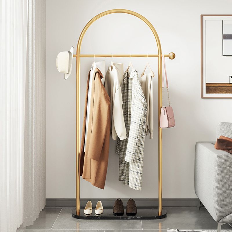 Splendido rastrelliere di ingresso in gambo metallico in metallo