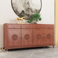 Modern Buffet Table Solid Wood Buffet Stand with Doors for Dining Room Clearhalo 'buffet_sideboard' 'Buffets & Sideboards' 'furn' 'furn_buffet_sideboard' 'Furniture' 'Kitchen & Dining Furniture' 1200x1200_be71addb-4ad2-45a8-96a1-e07beb259bb6