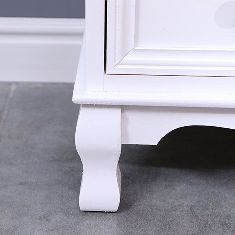 14 "w伝統的な木製のランジェリーチェスト引き出し付き垂直貯蔵箱