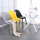 Sedia laterale semplice moderna sedia da pranzo in plastica per sala da pranzo