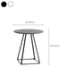 Modern Stone Geometric Dining Table Metal Base for Dining Room Clearhalo 'Dining Tables & Seating' 'Dining Tables' 'dining_table' 'furn' 'furn_dining_table' 'Furniture' 'Kitchen & Dining Furniture' 1200x1200_be773a0a-1c6c-4f11-abc5-0efae2b902c4