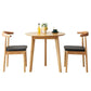 Round 3 Legs Casual Dining Table Wood Color Fixed Table of Rubberwood Solid Wood Clearhalo ' dining_table' 'Dining Tables & Seating' 'Dining Tables' 'furn' 'furn_dining_table' 'Furniture' 'furniture_dining_table' 'Kitchen & Dining Furniture' 'kitchen&dining_furn' 'kitchen' 'kitchen_dining_table' 1200x1200_be773a85-14cc-42db-a3ea-db8349d039c2