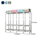 Modern Style Metal Wardrobe Cloth Rod Included Wardrobe Closet for Bedroom