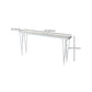 Modern Bar-height Table Stone Top Bistro Pub Table with Four Legs Clearhalo 'Bar Furniture' 'Bar Tables' 'bar_tables' 'furn' 'furn_bar_tables' 'Furniture' 'Kitchen & Dining Furniture' 1200x1200_be7b7085-7b48-4e92-bb6c-9b0c119b44c4