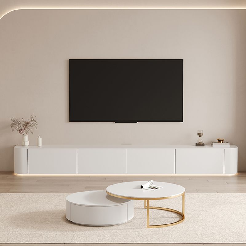 Enclosed Storage Stand Console Scandinavian TV Media Console with Drawers Clearhalo 'furn' 'furn_tv_stands_entertainment_centers' 'Furniture' 'Living Room Furniture' 'TV Stands & Entertainment Centers' 'TV Stands & Media Storage Furniture' 'tv_stands_entertainment_centers' 1200x1200_be7b8129-ff29-446f-be7d-5f62e2151fe3