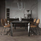 Industrial Style Dining Sintered Stone Table Dining Rectangle Table with Metal Legs Clearhalo 'Dining Tables & Seating' 'Dining Tables' 'dining_table' 'furn' 'furn_dining_table' 'Furniture' 'Kitchen & Dining Furniture' 1200x1200_be7b89de-5d00-4111-b91a-289bd98fb587