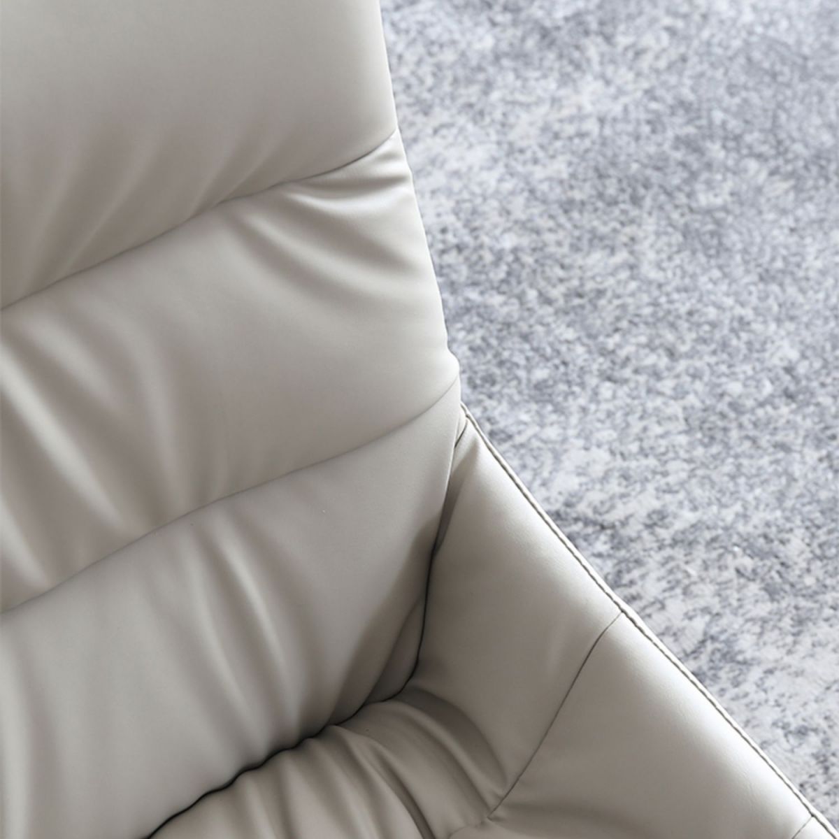 Faux Leather Chair Upholstered Armless Dining Chairs for Home Clearhalo 'Dining Chairs' 'Dining Tables & Seating' 'dining_chair' 'furn' 'furn_dining_chair' 'Furniture' 'Kitchen & Dining Furniture' 1200x1200_be7d625c-0611-42c1-86b5-968371e3b968