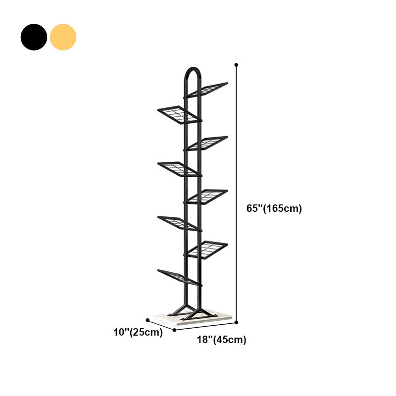 Modern Style Metal Bookshelf Etagere Shelf Bookcase for Home Clearhalo 'Bookcases' 'furn' 'furn_bookcases' 'Furniture' 'furniture_bookcases' 'kitchen' 'kitchen_bookcases' 'Living Room Furniture' 'Office Furniture' 1200x1200_be7d760b-7013-4325-bba3-f2dbf47d5962